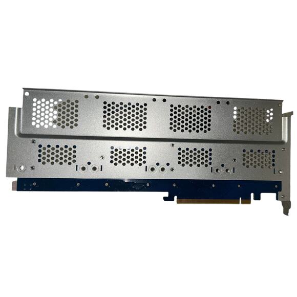 REDLUX PCIe 3.0 to (4) U.2 SFF-8639 Adapter, X16, for 2.5" U.2 NVMe SSD - Picture 1 of 3